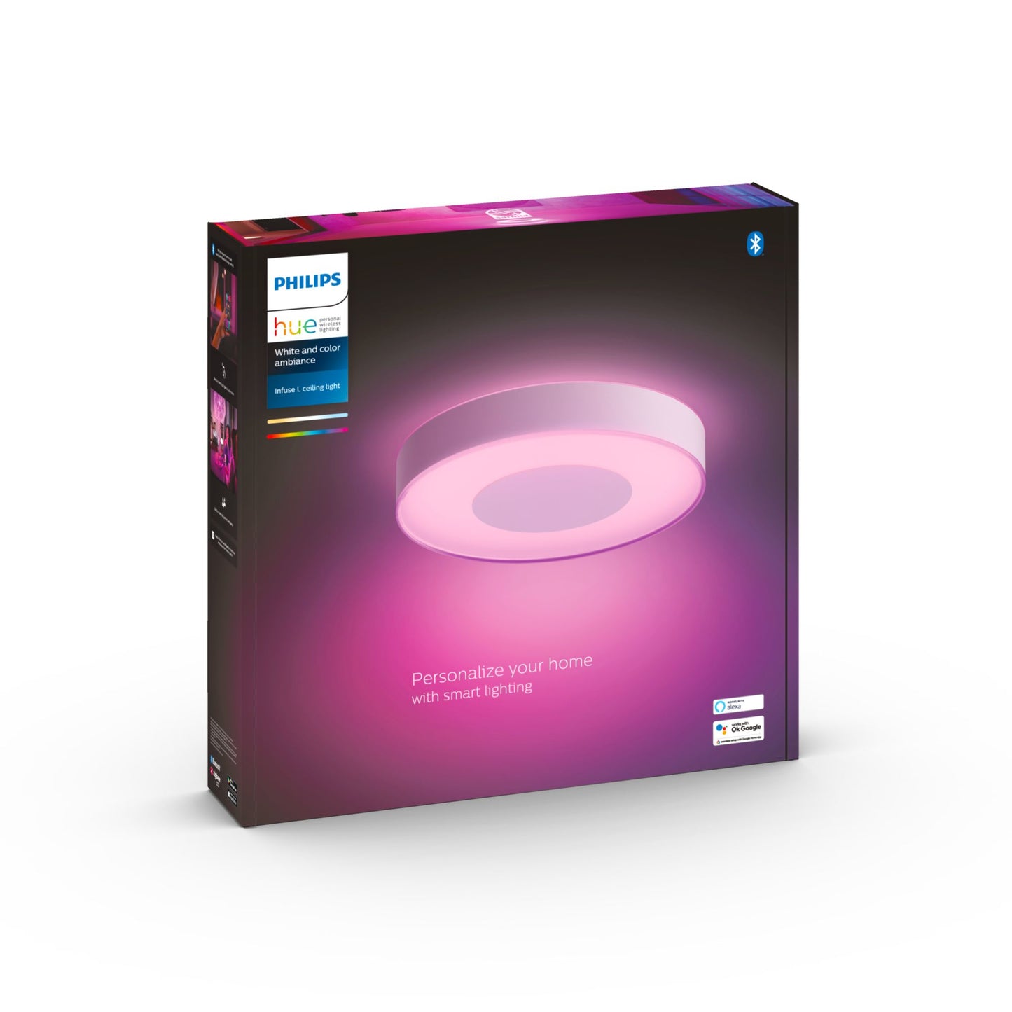 Philips Hue White and colour ambience Infuse large ceiling lamp