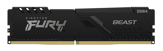 Kingston Technology FURY Beast 16GB 3200MT/s DDR4 CL16 DIMM 1Gx8 Black