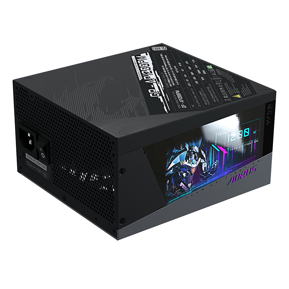 GIGABYTE AORUS P1200W power supply unit 1200 W 20+4 pin ATX ATX Black