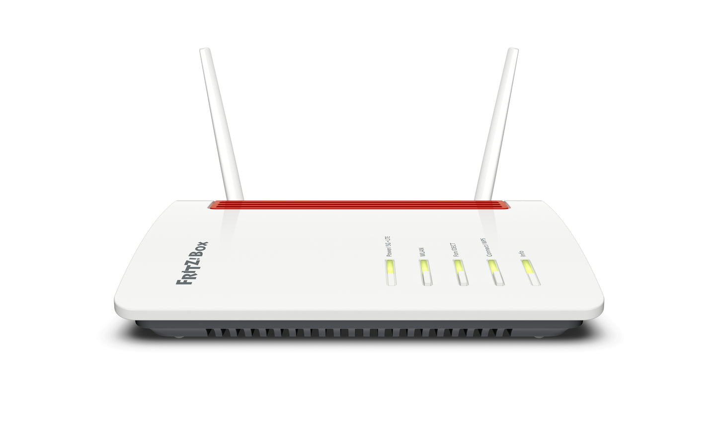 FRITZ!Box 6850 5G wireless router Gigabit Ethernet Dual-band (2.4 GHz / 5 GHz) Black, Red, White