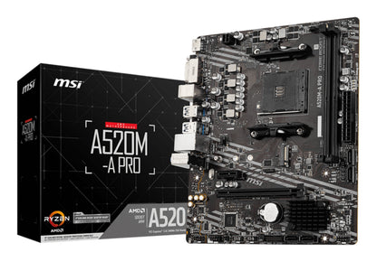 MSI A520M-A PRO motherboard - TECHDIRECT MSI -  Ireland - Carlow - Dublin - Cork