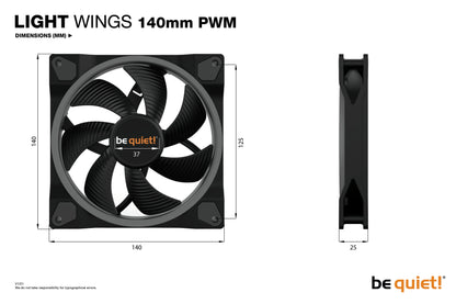 be quiet! Light Wings | 140mm PWM