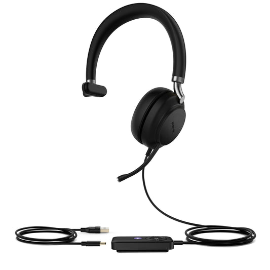 Yealink UH38 Mono Teams -W/O BAT USB-A-USB Wired Headset