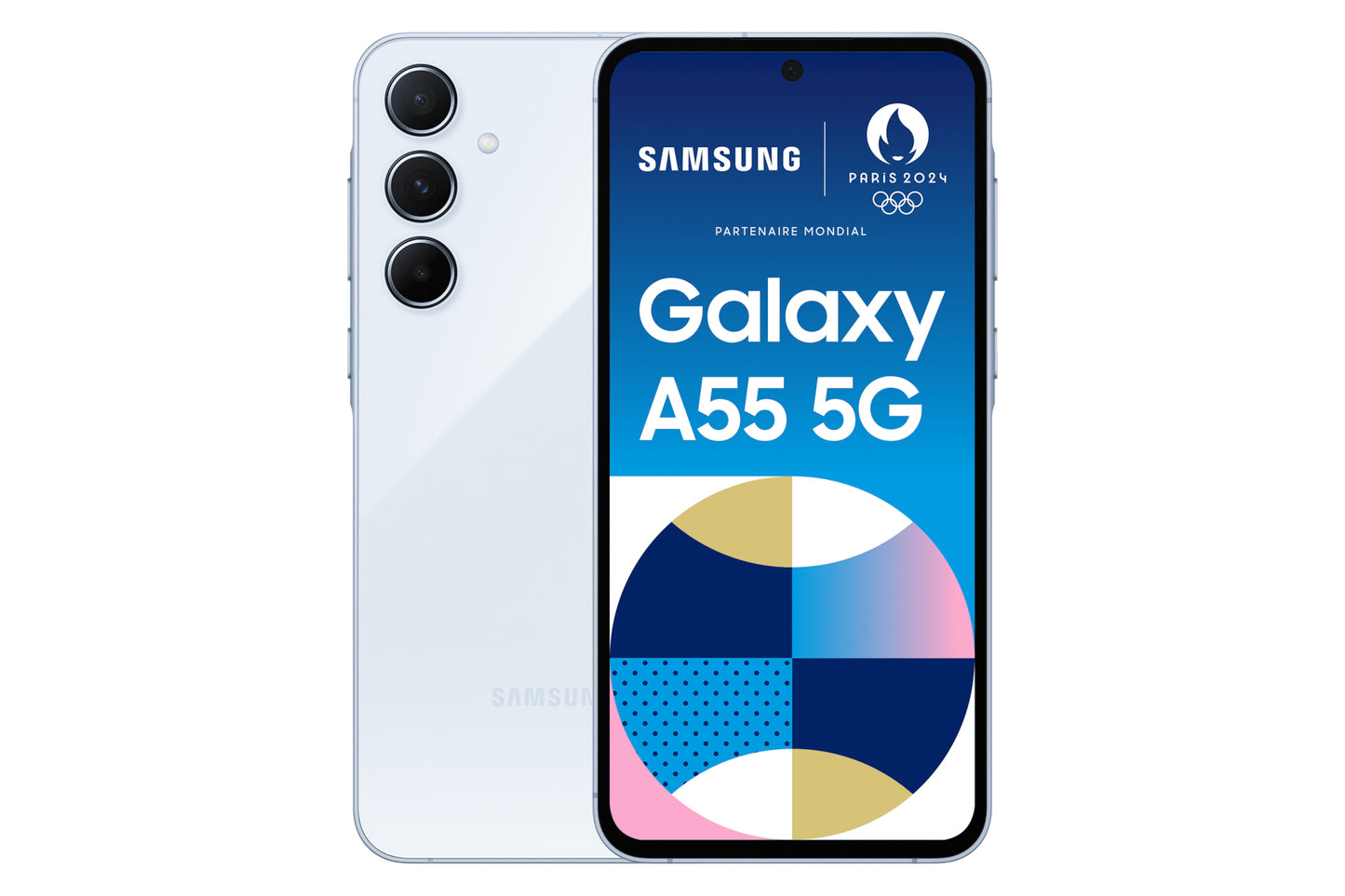 Samsung Galaxy A55 5G 16.8 cm (6.6") Hybrid Dual SIM Android 14 USB Type-C 8 GB 256 GB 5000 mAh Blue