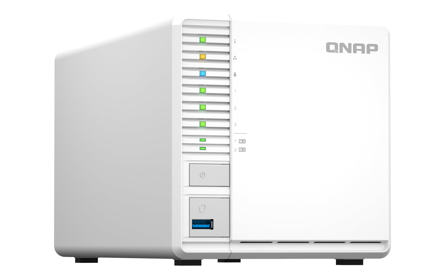 QNAP TS-364 NAS Tower Intel® Celeron® N5095 8 GB DDR4 0 TB QNAP Turbo System White