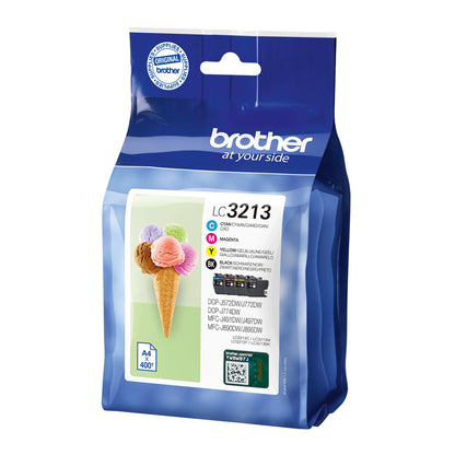 Brother LC3213VALDR ink cartridge 4 pc(s) Original Black, Cyan, Magenta, Yellow