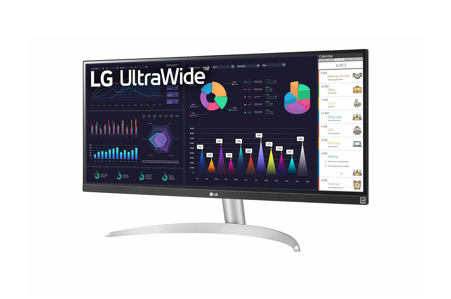 Monitor de computadora LG 29WQ600-W.AEU