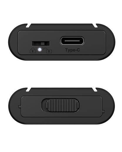 ICY BOX IB-1807MT-C31 SSD enclosure Black M.2