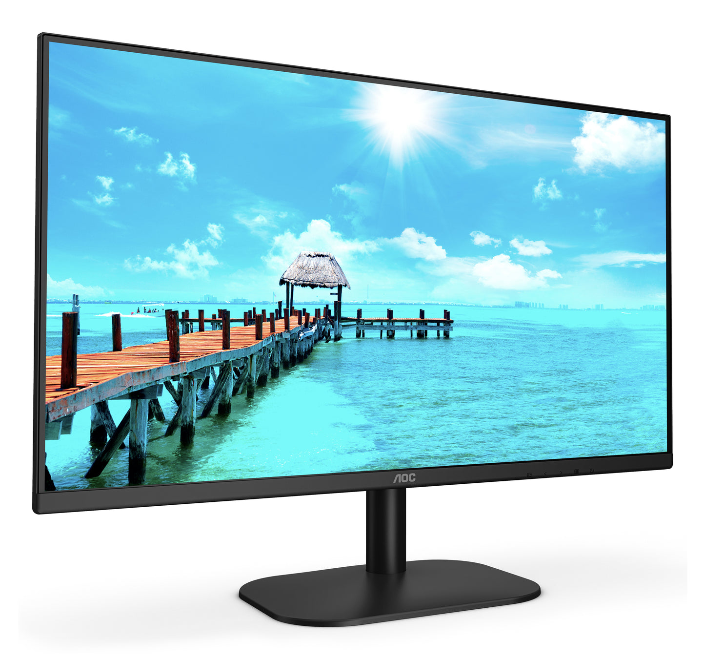 AOC B2 27B2QAM LED display 68.6 cm (27") 1920 x 1080 pixels Full HD Black