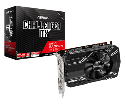Asrock AMD Radeon™ RX 6400 Challenger ITX 4GB