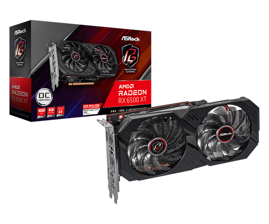 Asrock Phantom Gaming RX 6500 XT 8GB OC