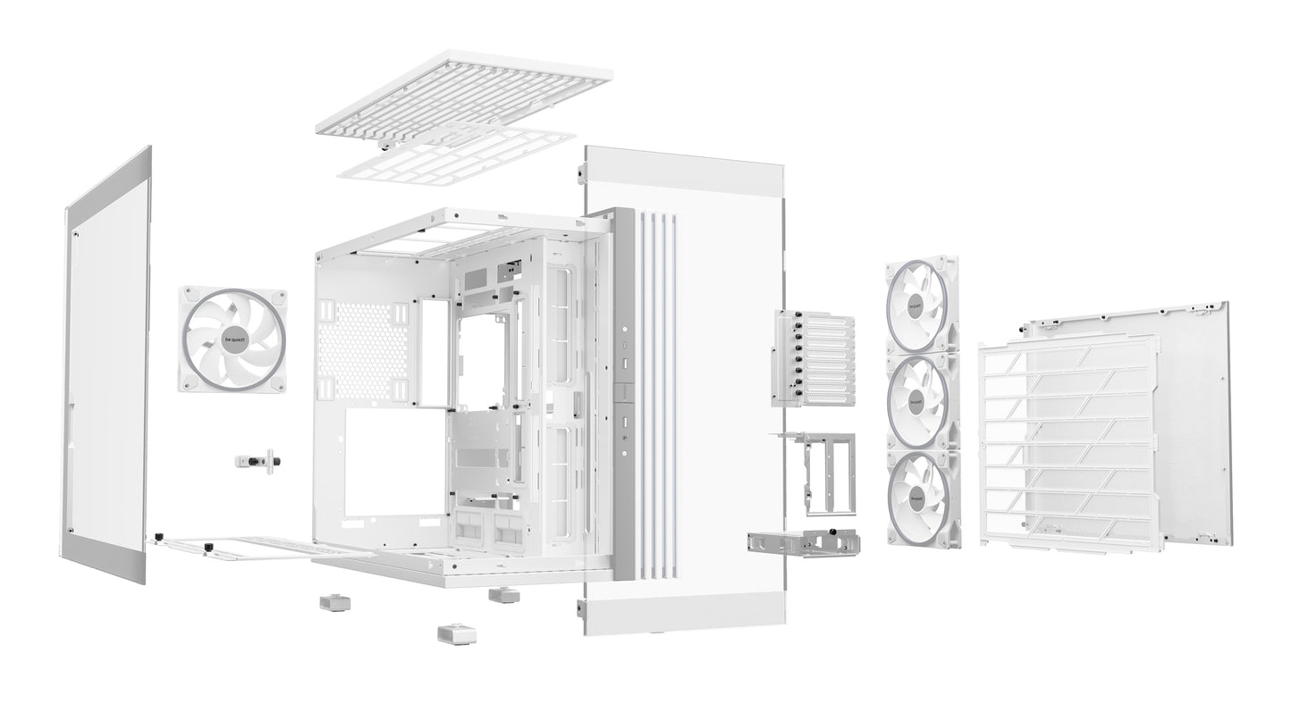 be quiet! LIGHT BASE 900 DX White Full Tower