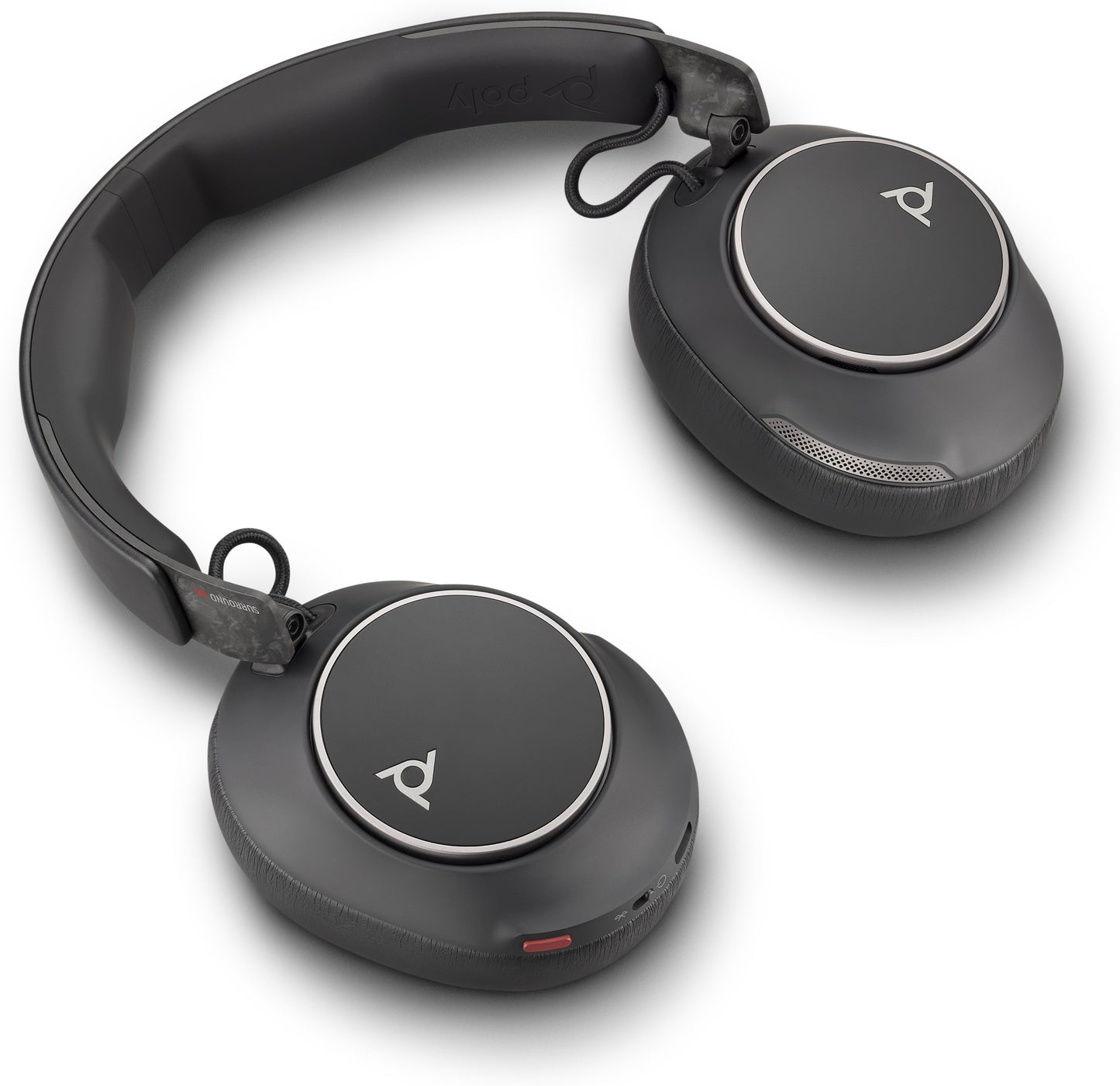 POLY Voyager Surround 80 UC USB-C Headset +USB-C/A Adapter