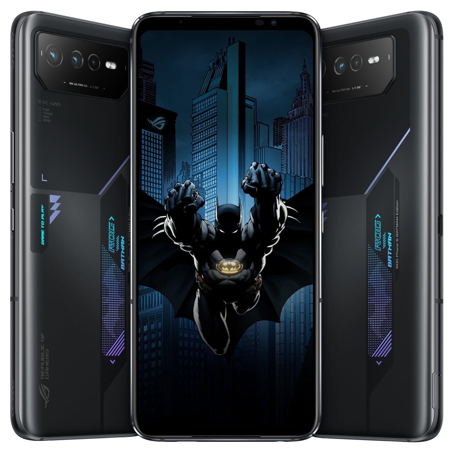 ASUS ROG Phone 6 AI2203-5B028E1 17.2 cm (6.78") Dual SIM Android 12 5G USB Type-C 12 GB 256 GB 6000 mAh Black