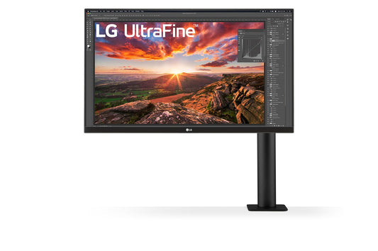 LG UltraFine Ergo computer monitor 68.6 cm (27") 3840 x 2160 pixels 4K Ultra HD LED Black