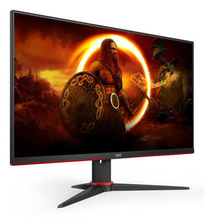 AOC G2 24G2SPAE/BK LED display 60.5 cm (23.8") 1920 x 1080 pixels Full HD Black, Red
