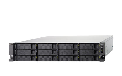 QNAP TS-H1886XU-RP-R2 NAS Rack (3U) Intel® Xeon® D D-1622 32 GB DDR4 0 TB QuTS hero Black, Grey