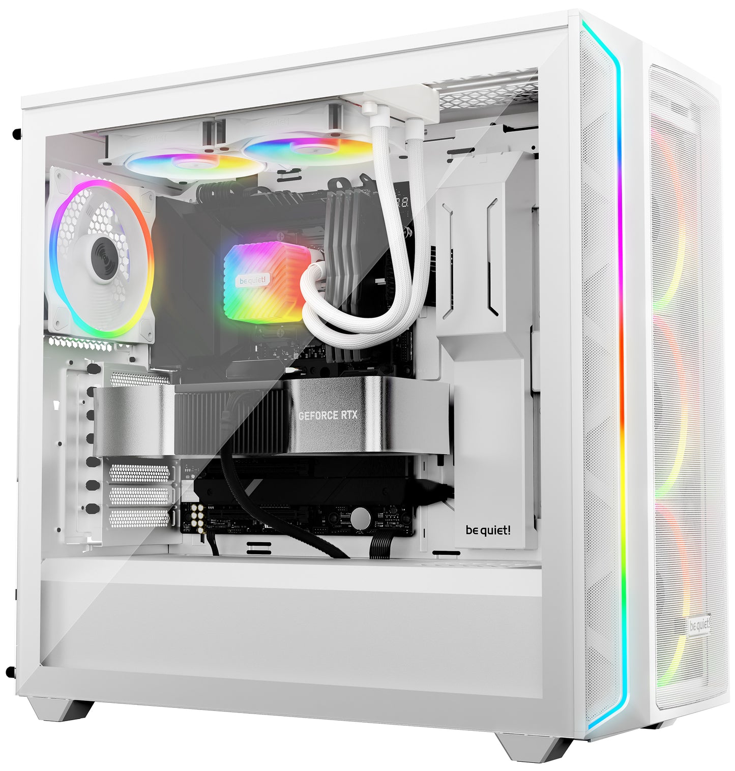 be quiet! LIGHT LOOP 240mm White Processor All-in-one liquid cooler 12 cm 1 pc(s)