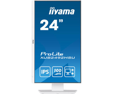 iiyama XUB2492HSU-W6 computer monitor 60.5 cm (23.8") 1920 x 1080 pixels Full HD LED White