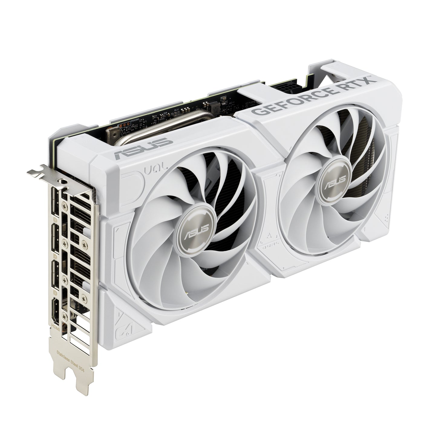 ASUS Dual -RTX4070S-O12G-EVO-WHITE NVIDIA GeForce RTX 4070 SUPER 12 GB GDDR6X