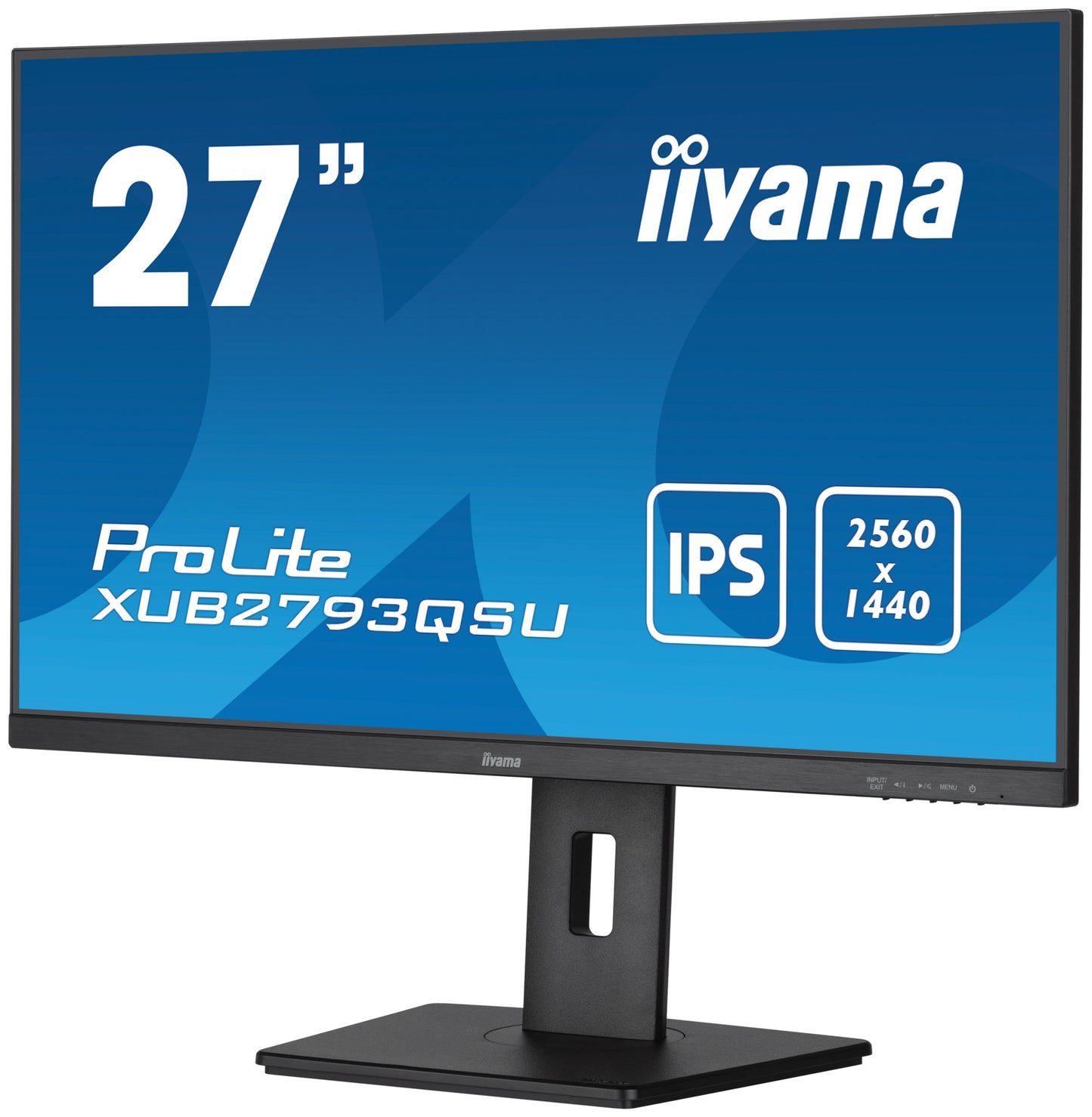 iiyama XUB2793QSU-B7 computer monitor 68.6 cm (27") 2560 x 1140 pixels Wide Quad HD LED Black