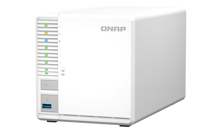 QNAP TS-364 NAS Tower Intel® Celeron® N5095 8 GB DDR4 0 TB QNAP Turbo System White