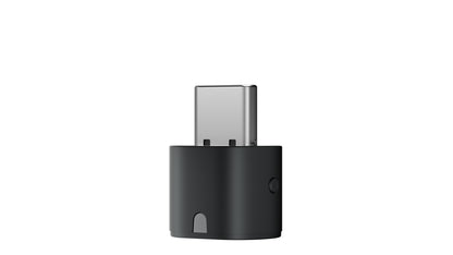 SHOKZ Loop110 Dongle (USB C adapter) - Stabilises and Secures Your Computer's Bluetooth Connection with OpenComm Series Headsets, Black (CL110C)