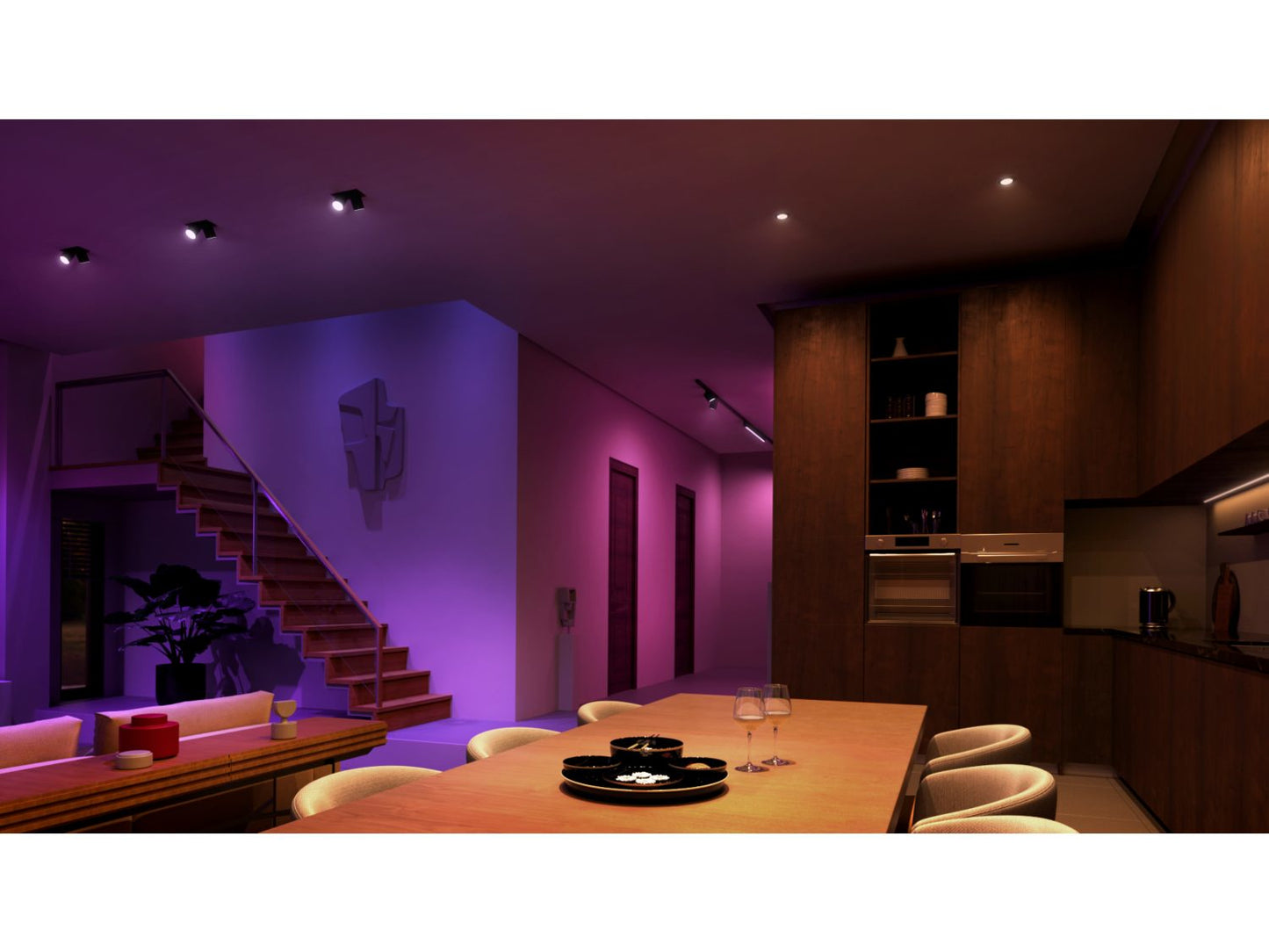 Philips Hue White and colour ambience MR16 Smart lighting spot Bluetooth/Zigbee 6.3 W