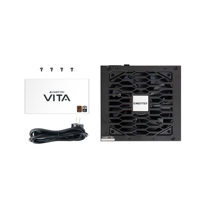 Chieftec Vita Netzteil 750W 80+Bronze retail - PC-/Server Netzteil - 12,5 min power supply unit 20+4 pin ATX PS/2