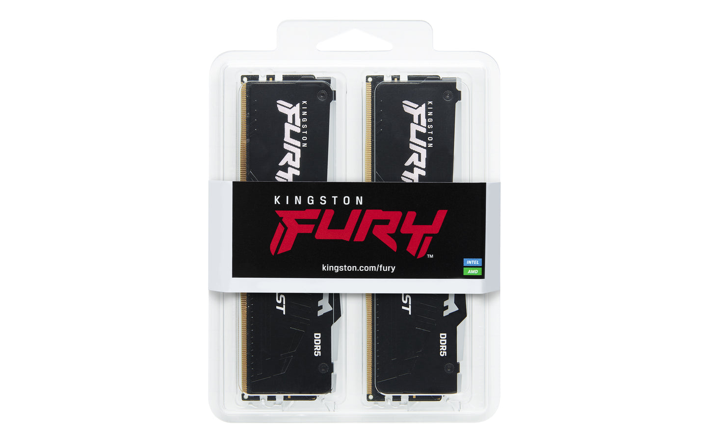 Kingston Technology FURY Beast 64GB 6000MT/s DDR5 CL36 DIMM (Kit of 2) RGB EXPO