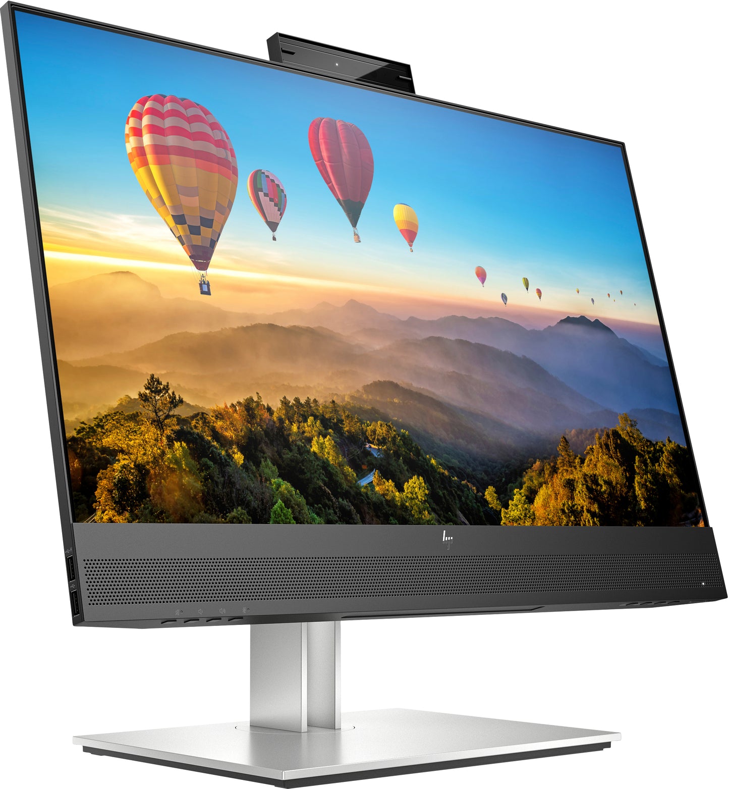 HP E24m G4 computer monitor 60.5 cm (23.8") 1920 x 1080 pixels Full HD Black, Silver