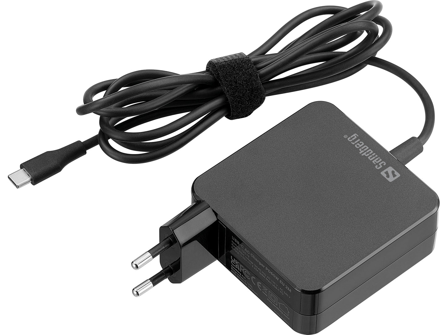 Sandberg USB-C AC Charger PD65W EU 2M