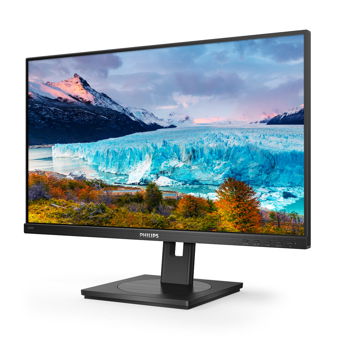 Philips S Line 242S1AE/00 LED display 60.5 cm (23.8") 1920 x 1080 pixels Full HD Black