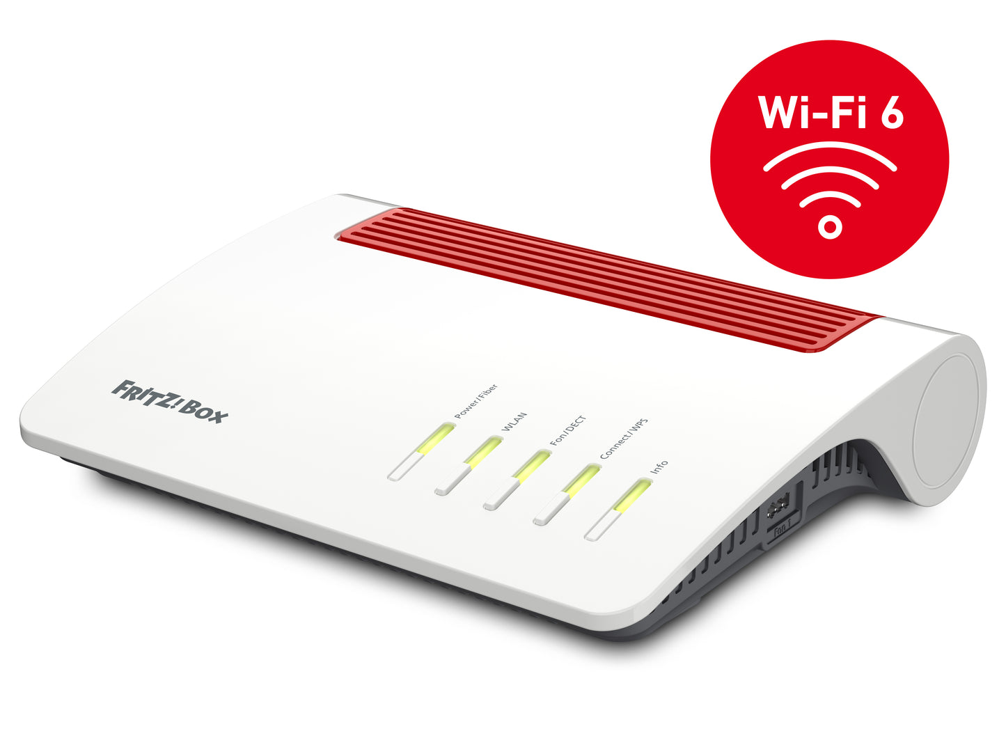 FRITZ!Box 5590 Fiber wireless router Gigabit Ethernet Dual-band (2.4 GHz / 5 GHz) White