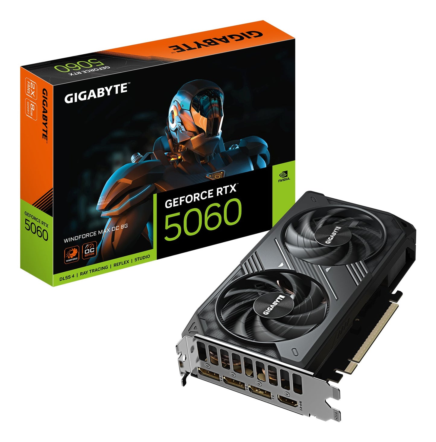 GIGABYTE GeForce RTX 5060 WINDFORCE MAX OC 8G