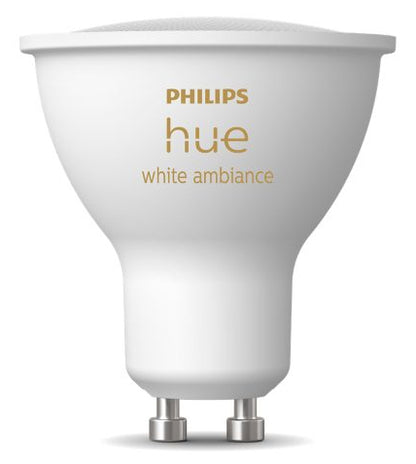 Philips Hue White ambience GU10 Smart lighting spot Bluetooth/Zigbee 4.2 W