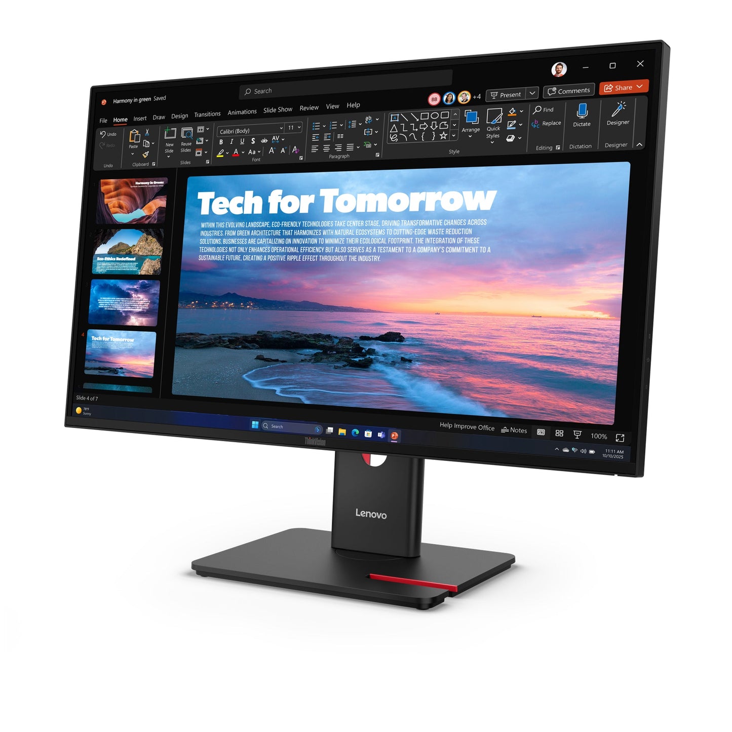 Lenovo ThinkVision T27QD-40 LED display