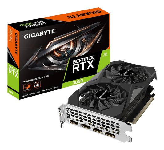 GIGABYTE GeForce RTX 3050 WINDFORCE OC V2 6G NVIDIA 6 GB GDDR6 - TECHDIRECT Gigabyte -  Ireland - Carlow - Dublin - Cork