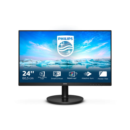 Philips V Line 242V8LA/00 LED display 60.5 cm (23.8") 1920 x 1080 pixels Full HD Black