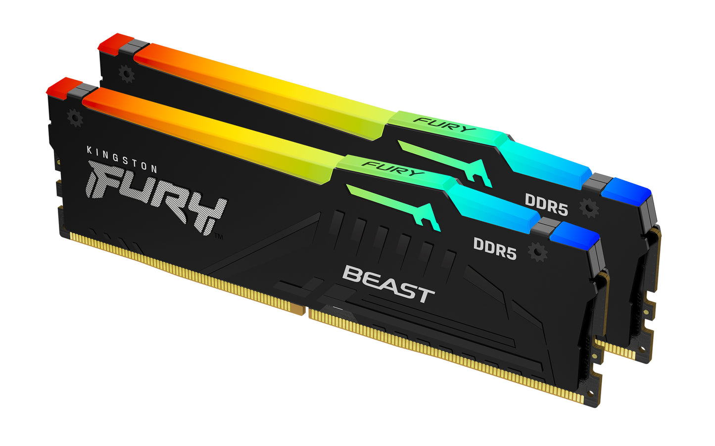 Kingston Technology FURY Beast 64GB 6000MT/s DDR5 CL36 DIMM (Kit of 2) RGB EXPO