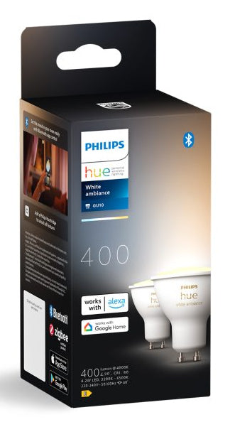 Philips Hue White ambience 929003666702 smart lighting Smart bulb Bluetooth/Zigbee 4.2 W