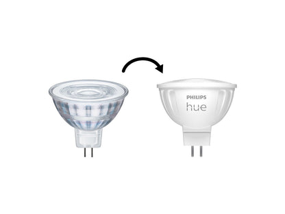 Philips Hue White and colour ambience MR16 Smart lighting spot Bluetooth/Zigbee 6.3 W