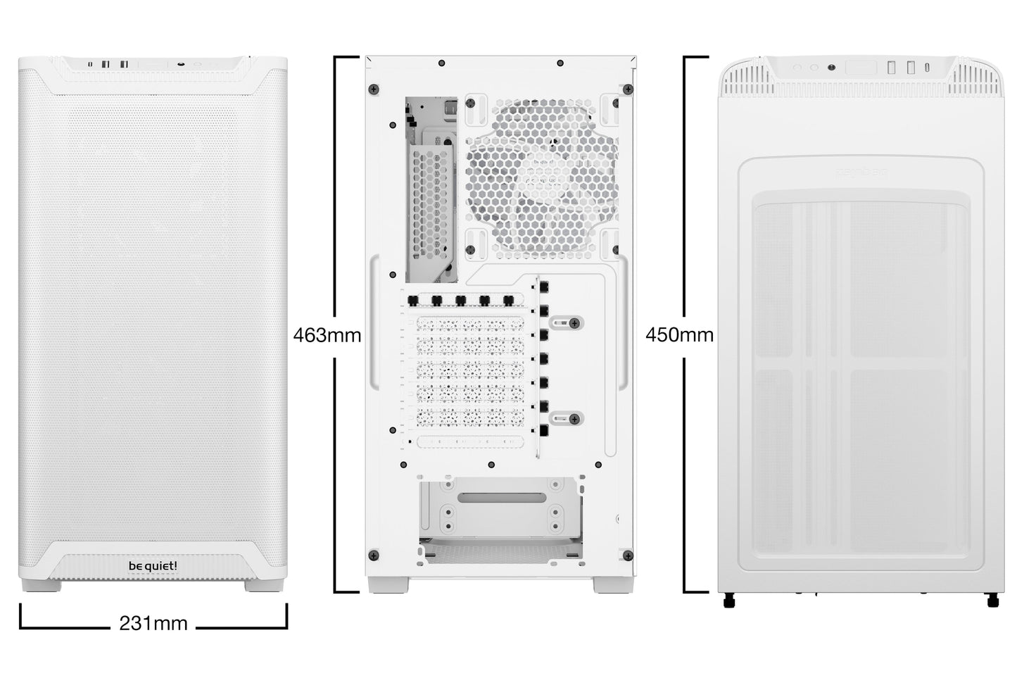 be quiet! Pure Base 501 LX White