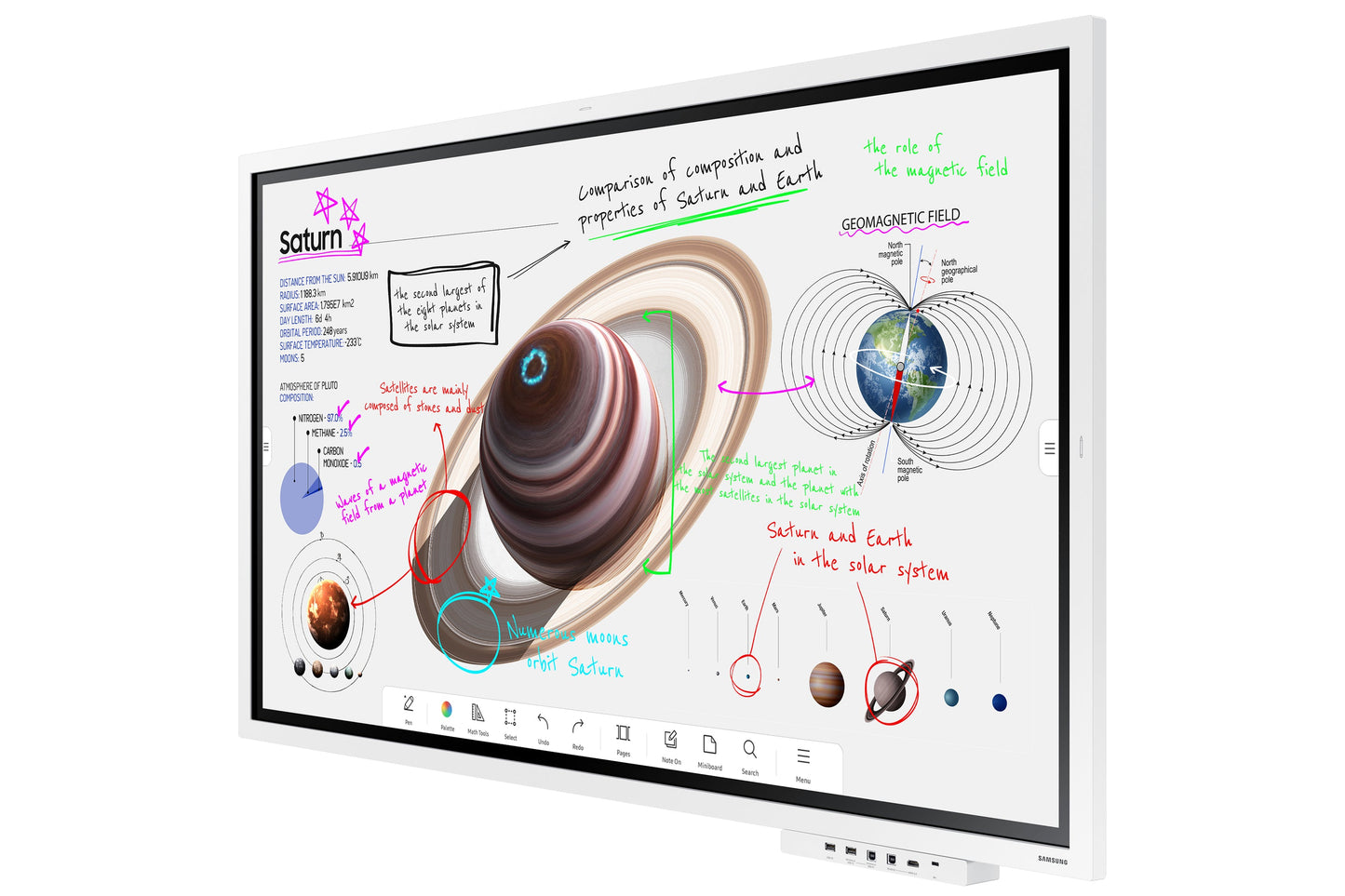 Samsung WM55B interactive whiteboard