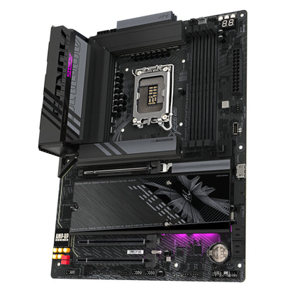 GIGABYTE Z890 AORUS ELITE WIFI7 Motherboard - Supports Intel Core Ultra (Series 2) CPUs, 16+1+2 phases VRM, up to 8800MHz DDR5 (OC), 1xPCIe 5.0 + 3xPCIe 4.0, Wi-Fi 7, 2.5GbE LAN, Thunderbolt 4