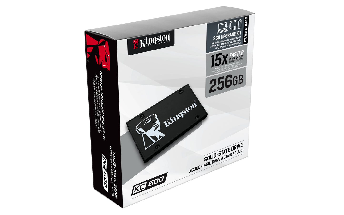 Kingston Technology 256G SSD KC600 SATA3 2.5"