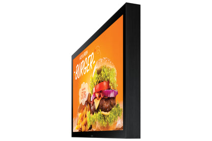 Samsung OH24B Digital signage flat panel 61 cm (24") LCD Wi-Fi 1500 cd/m² Full HD Black Built-in processor Tizen 6.5 24/7