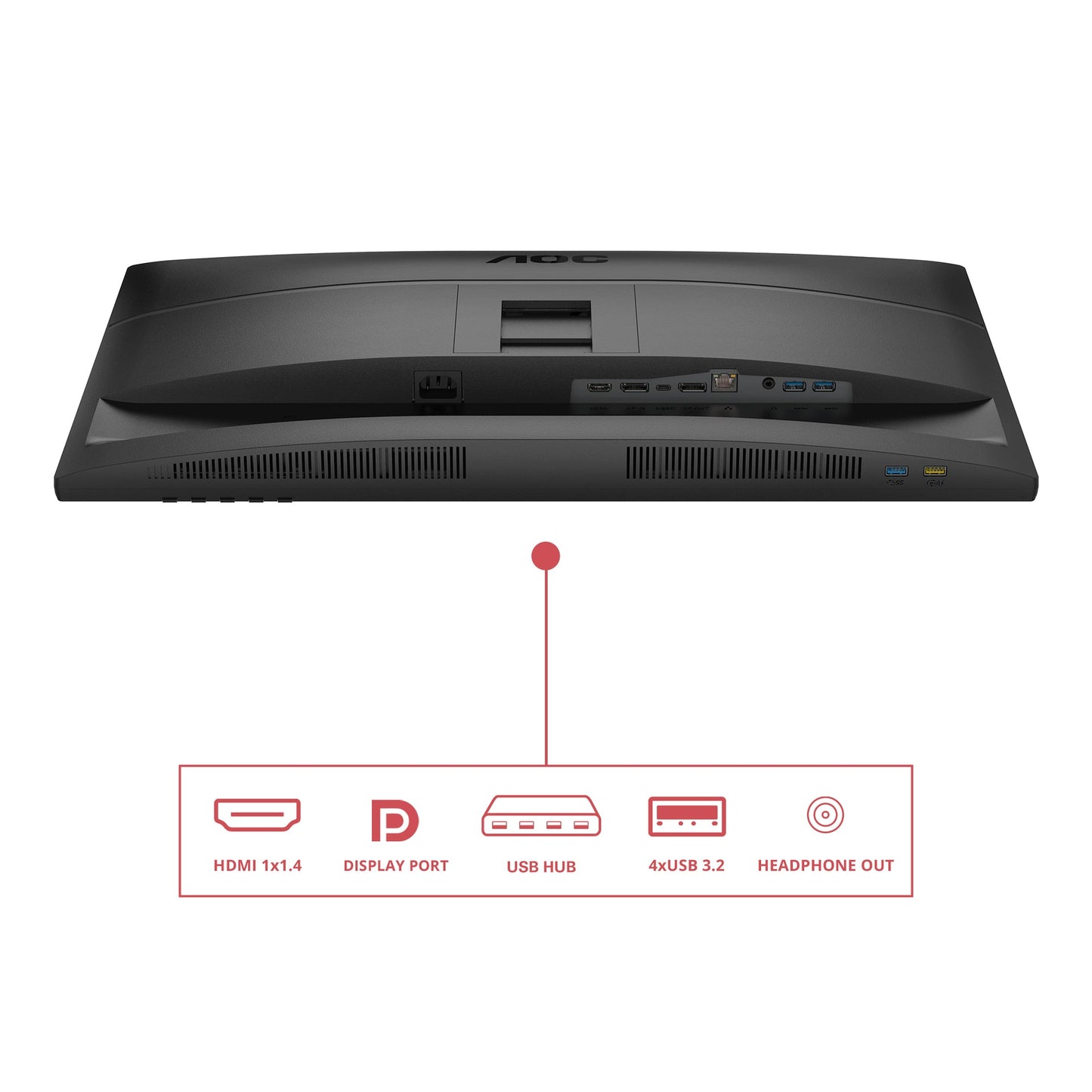 AOC 27E4CV computer monitor