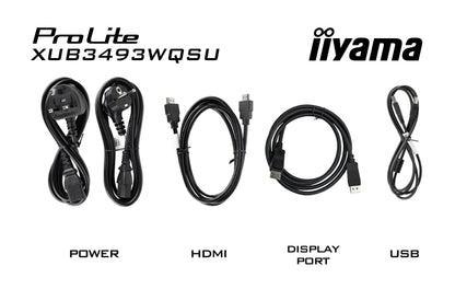 iiyama ProLite XUB3493WQSU-B6 computer monitor