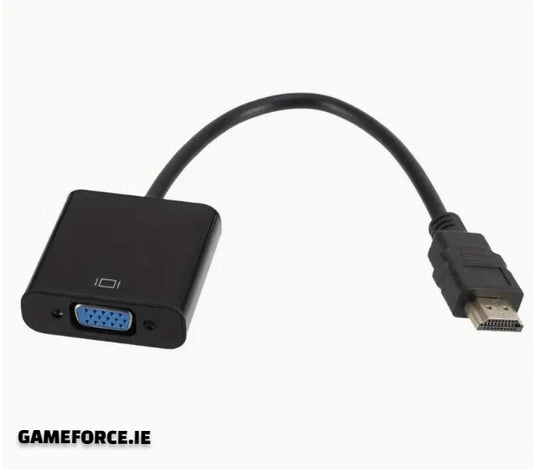 ARES HDTV TO VGA Adapter, Golden-Plated - TECHDIRECT GAMEFORCE.IE -  Ireland